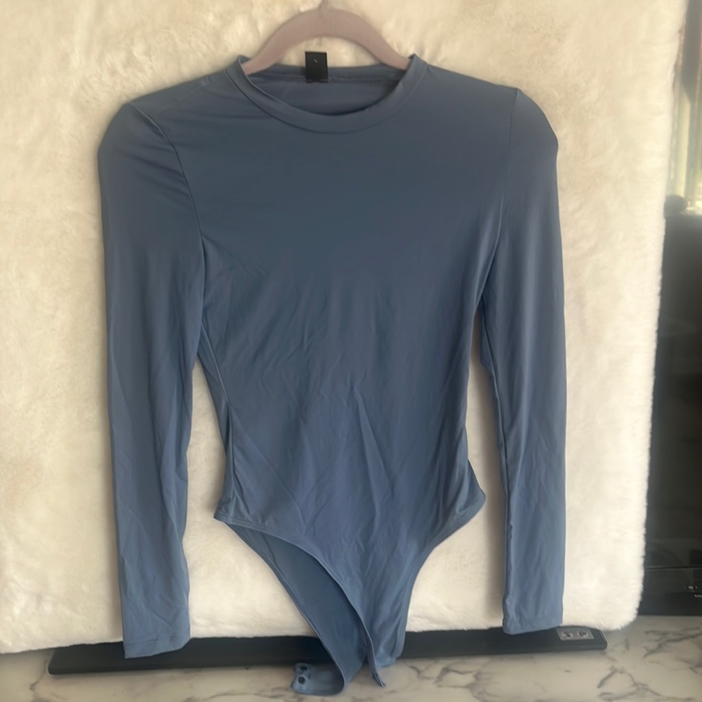 Light blue bodysuit